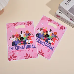 Bolsas de regalo de película perlada para el Día de la Mujer para dulces y snacks de fiesta