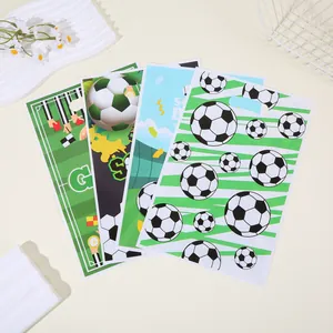 Vivaci sacchetti regalo a tema Coppa del Mondo di calcio per feste ed eventi sportivi