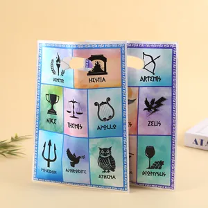 Greek mythology themed party favor gift bags with handle for candy and cookies 50pcs