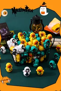 Assorted mini Halloween pumpkin and vampire tumbler toys for kids party favors gift