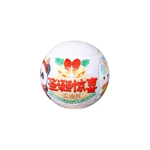 Capsula regalo di Natale con simpatici panda e unicorno, giocattolo a sorpresa