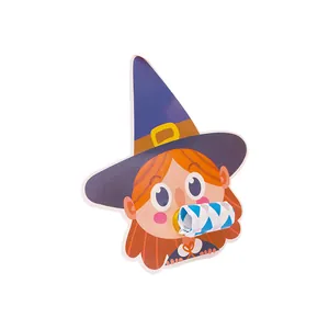 Nieuwigheid Halloween heks cartoon feestfluitje voor verjaardagscadeaus voor kinderen