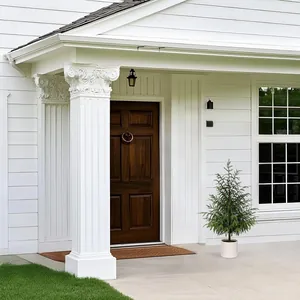 Albero di Natale artificiale Norfolk PE da 90 cm in vaso bianco per decoro domestico