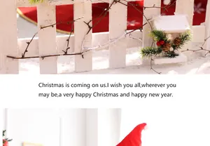 Weißer Miniatur-Holzzaun für festliche Weihnachtsdekoration und Fotografie-Szenarien