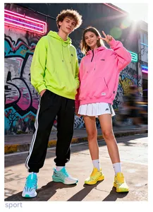 Chaussures de course marathon à plaque de carbone pour couples style mode urbaine