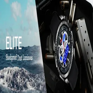 TVG men's tactical sports watch with dual display and luminous waterproof design