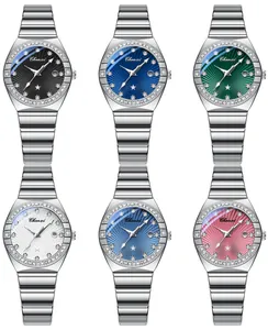 Collection of Chenxi ladies' quartz watches with diamond bezels and colorful dials
