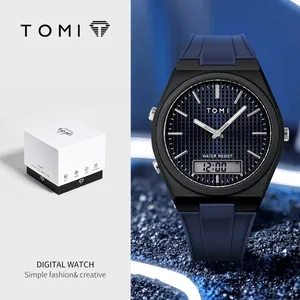 Montre de sport TOMI pour hommes à double affichage avec son emballage cadeau original.