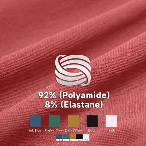 Texture de tissu de haute qualité pour shorts de yoga sans couture avec infos matière