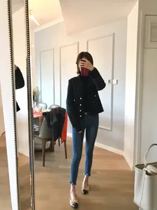 Elegantes zapatos planos bicolores de estilo francés con lazo y punta redonda