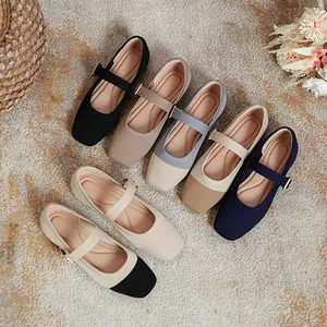 Ballerines Mary Jane en maille respirante pour femmes, collection printemps 2026