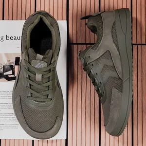 Heren Barefoot Wandelschoenen Brede Neus Ademende Mesh Casual Sneakers Antislip Zero Drop Wandelschoenen Lichtgewicht Outdoor Schoeisel