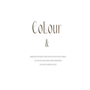 Minimalist English typography card detailing the Morandi color concept for watches