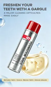 Vue détaillée du bain de bouche iD Whitening Stain pour un nettoyage en profondeur