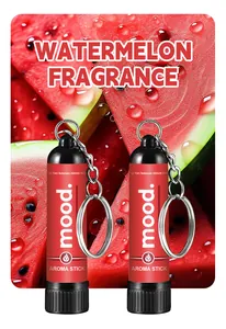 Draagbare aroma inhalatiestift met watermeloengeur en sleutelhanger