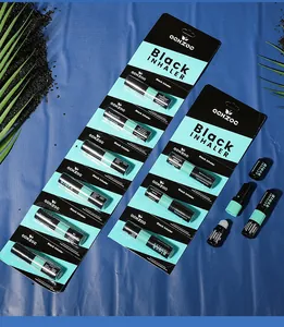 Detailansicht der QCHZOC Black Inhaler Stifte und Verpackung zur Erfrischung und Linderung