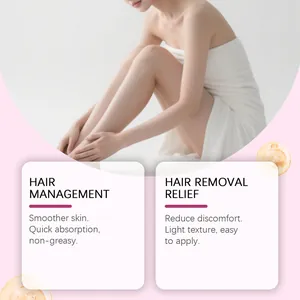 Gentle hair removal care essential oil for smooth skin and quick absorption formula