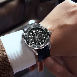 Luxury Kimsdun Seamaster automatic mechanical men's watch with waterproof luminous dial