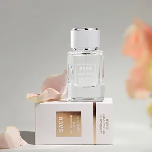 SACO White Musk Eau de Parfum 60ml ξυλώδες άρωμα για άνδρες και γυναίκες με πολυτελές κουτί