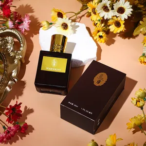 WARMKISS fresh long-lasting ladies perfume in 50ml glass bottle with elegant gift packaging