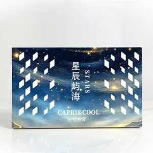 Capri & Cool στερεό άρωμα αυτοκινήτου μακράς διάρκειας με θέμα έναστρο ουρανό.