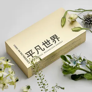 COCOSILIYA eau de parfum legnosa a lunga durata da uomo in elegante confezione oro
