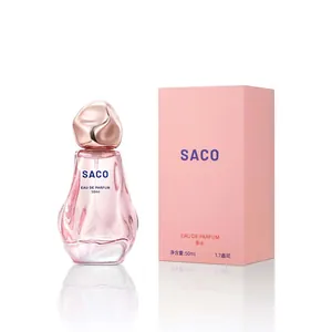 SACO Ρομαντικό Άρωμα Ylang Ylang για Γυναίκες Μακράς Διαρκείας Floral Fruity EDP Κομψό Γυάλινο Μπουκάλι Διακοσμητικό Σπρέι Πάρτι