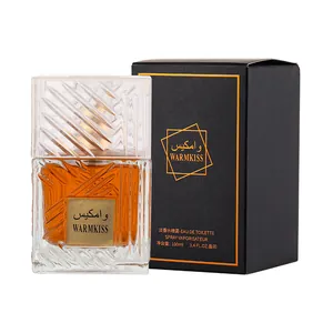 Middle Eastern style warmkiss unisex eau de toilette spray 100ml with box