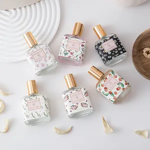 Six bottles of COCOSILIYA fresh floral eau de toilette perfume collection for women 30ml