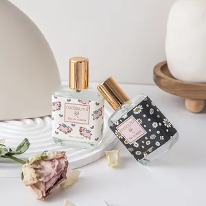 COCOSILIYA 30ml fresh floral eau de toilette perfume spray with pig and daisy patterns