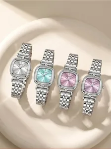 Relojes de cuarzo GEDI elegantes para mujer con esfera ovalada en diversos colores