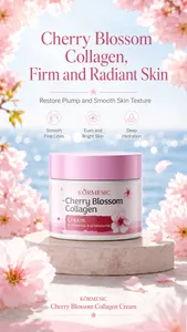 KORMESIC Cherry Blossom Collagen Cream for firm, radiant, and smooth skin hydration