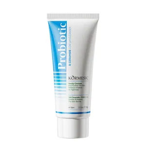 Detailaufnahme der KORMESIC Probiotic und Ceramide Gesichtspflege Reinigungstube