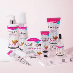 Set KORMESIC per la cura della pelle al collagene di lumaca con lozione, siero e creme