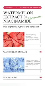 Detail of Watermelon Extract and Niacinamide benefits for skin brightening and hydration