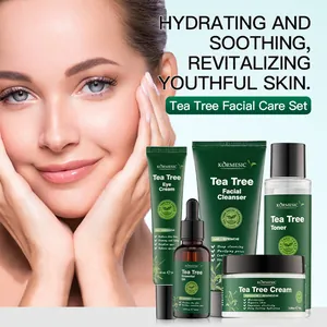 Ολοκληρωμένο σετ περιποίησης προσώπου Kormesic Tea Tree για ενυδάτωση και αναζωογόνηση