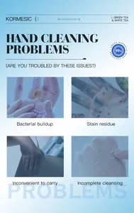 Detailed overview of common hand hygiene issues addressed by KORMESIC hand sanitizer gel