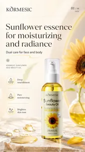 Siero olio di bellezza al girasole KORMESIC per la cura quotidiana di viso e corpo
