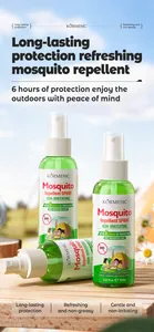 Detail shot of KORMESIC mosquito repellent spray with outdoor protection features