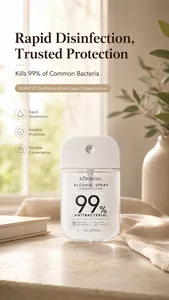 KORMESIC 50ml Desinfektionsspray für schnellen Bakterienschutz in tragbarer Flasche.