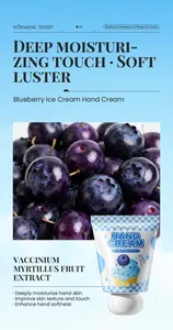 Detailansicht der Kormesic Blaubeer-Handcreme für eine tiefenwirksame Feuchtigkeitspflege