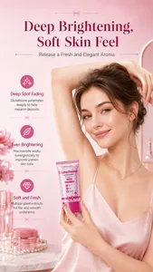 Detail of KORMESIC glutathione underarm brightening cream for smooth and even skin tone.