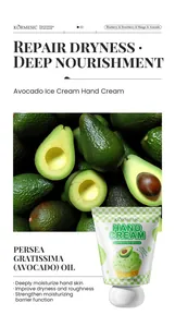 KORMESIC Avocado Ice Cream Handcreme zur Tiefenpflege und Reparatur trockener Haut