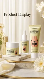 Coffret de soins blanchissants professionnels KORMESIC avec crème, sérum et lotion