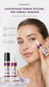 Detailed view of KORMESIC retinal eye serum oil with rollerball applicator for fine lines
