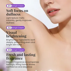 Crema schiarente per ascelle per pelle liscia con fragranza fresca ed effetto duraturo
