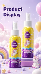 Vista dettagliata dell'acqua di colonia KORMESIC 2 in 1 bimbi tema unicorno