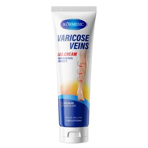 KORMESIC varicose vein leg cream for soothing swelling and relief in 150ml tube packaging