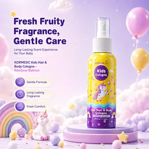 Acqua di colonia 2 in 1 capelli e corpo KORMESIC per bambini profumo fruttato