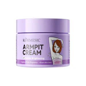 Crema schiarente ascelle KORMESIC per un incarnato uniforme in elegante barattolo viola